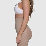 High Waisted Butt-Lifting Shorts - Sand