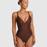 Push-Up Bodysuit - Espresso