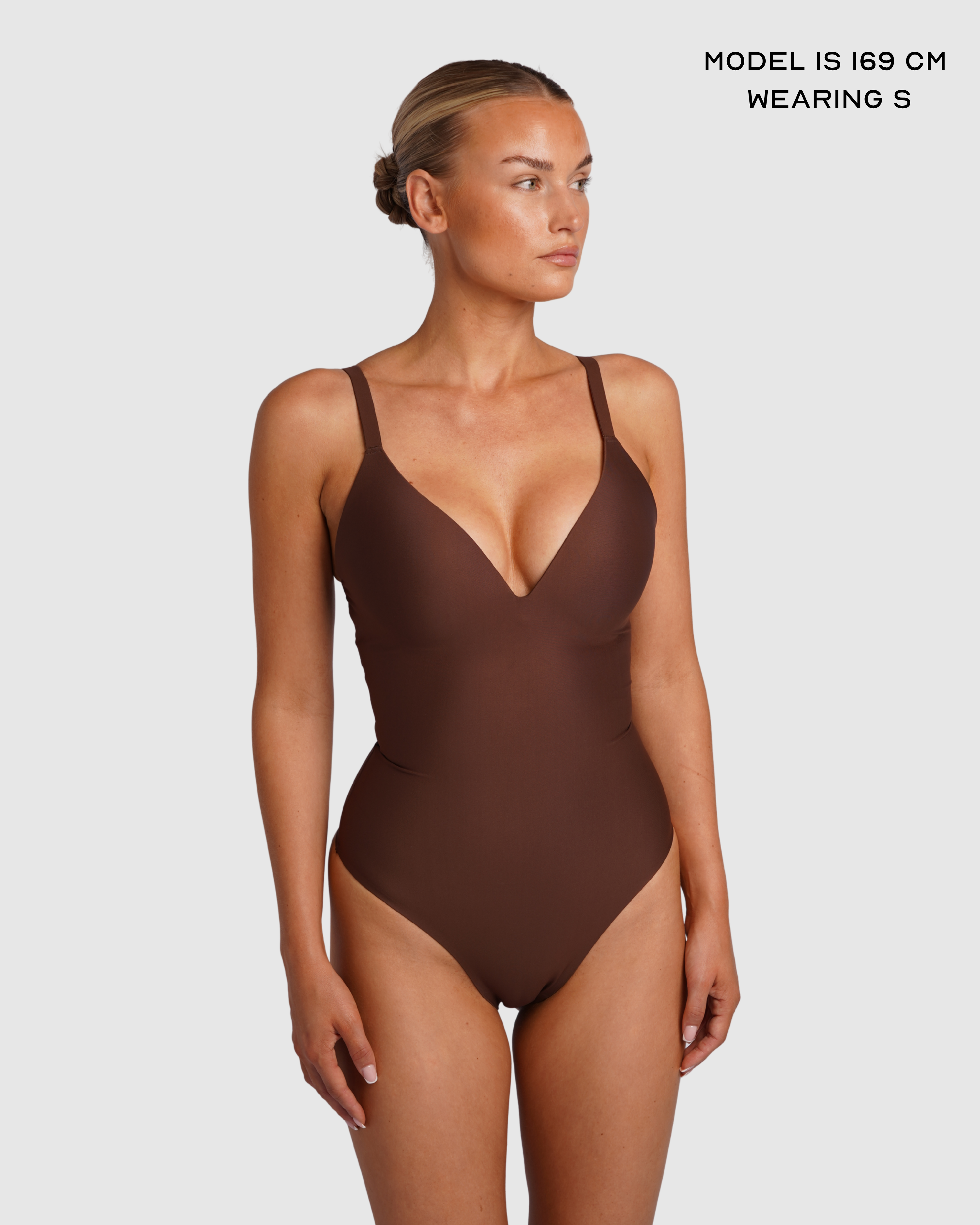 Push-Up Bodysuit - Espresso