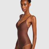 Push-Up Bodysuit - Espresso