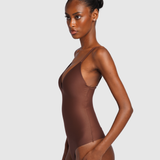 Push-Up Bodysuit - Espresso