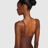 Push-Up Bodysuit - Espresso