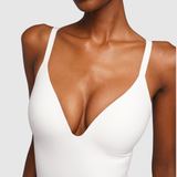 Push-Up Bodysuit - White