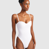 Balconette Swimsuit - White