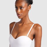 Balconette Swimsuit - White