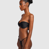 Bandeau Bikini Top - Black