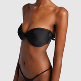 Bandeau Bikini Top - Black