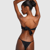 Bandeau Bikini Top - Black