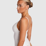 Push-Up Bodysuit - White