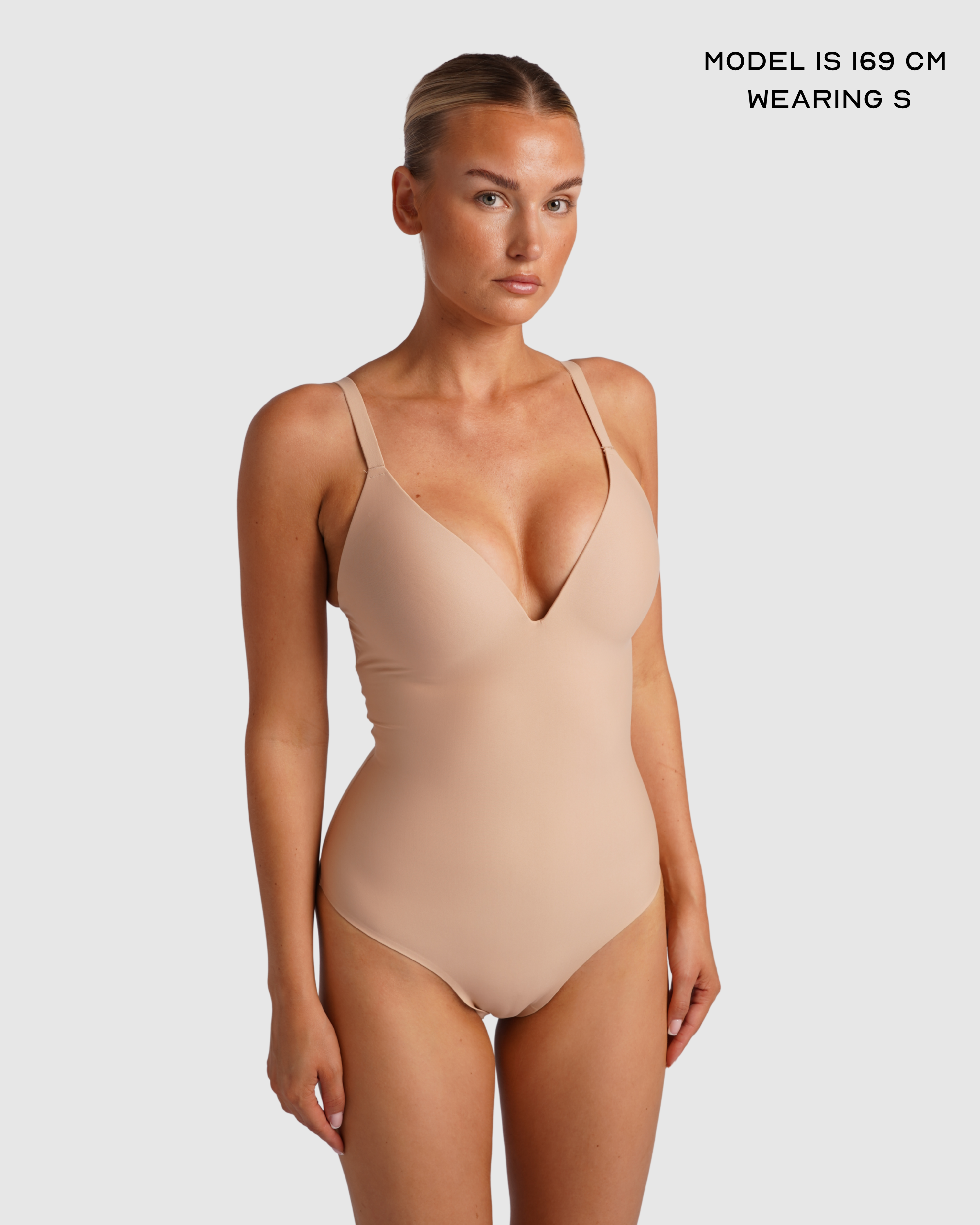 Push-Up Bodysuit - Soft Sand