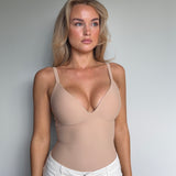 Push-Up Bodysuit - Soft Sand